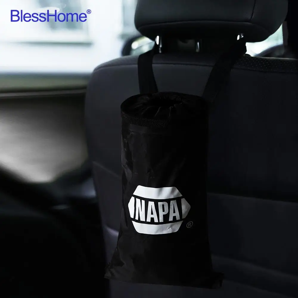 BlessHome® 100pcs/lot Custom Car Trash Bag Holder For Car Garbage Bag with Printed Logo|Car Trash| - AliExpress