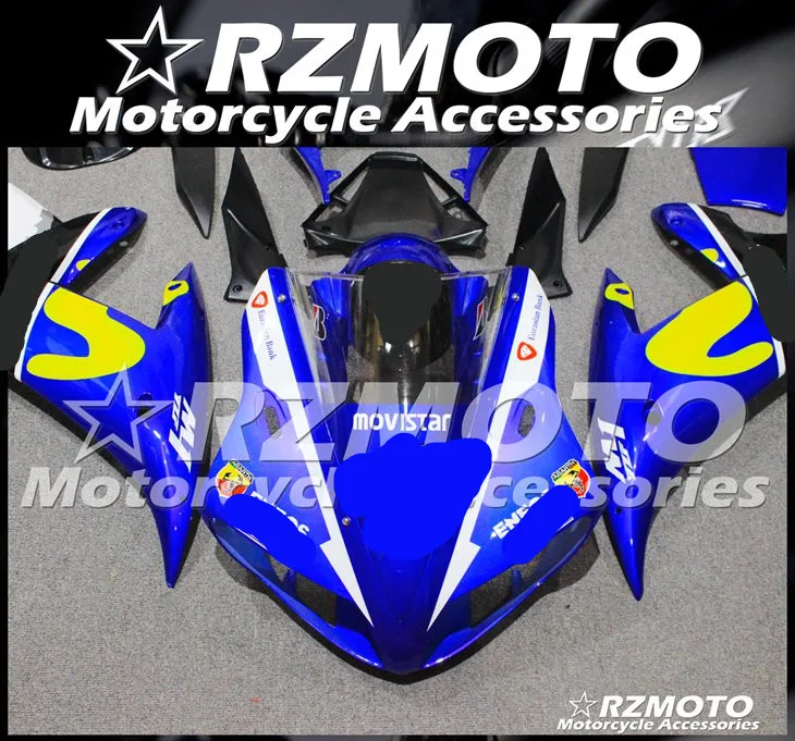 ABS мотоцикл обтекатель комплект для YAMAHA YZF R1 2002-2003 год кузов литья под давлением Магазин № 1520