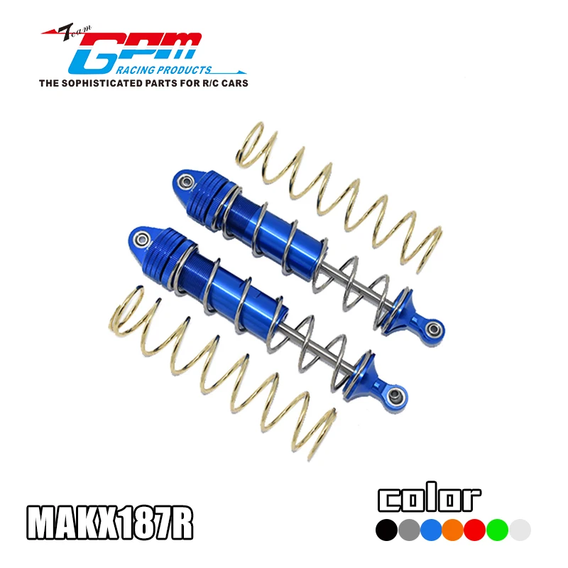

Arrma 1/5 Kraton 8S Aluminum Alloy Bold Spring and Shock Pin Mid-Point 187mm Rear Shock Absorber