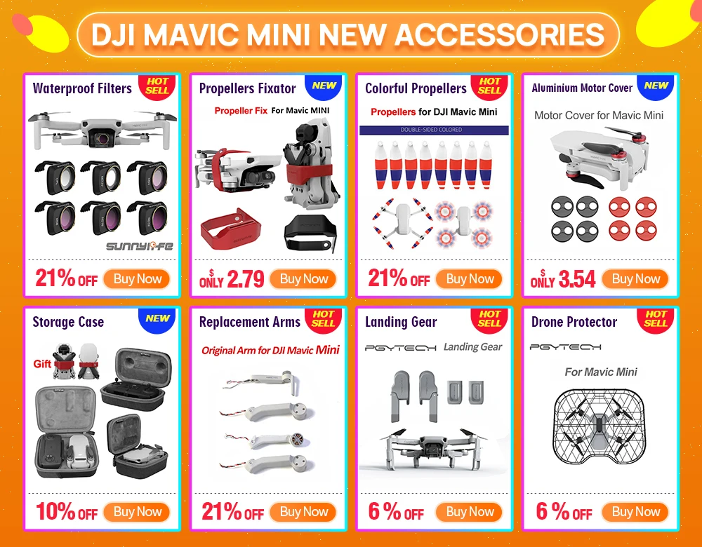 4 шт. DJI Mavic мини аксессуары крышка двигателя протектор для Mavic мини Дрон алюминиевый колпачок защита двигателя Защитный пыленепроницаемый