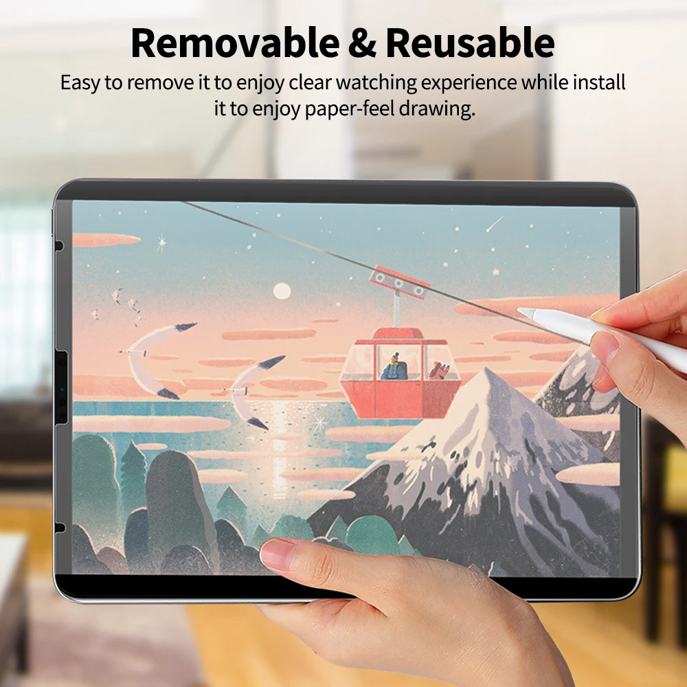 iPad Pro 12.9 Paper-Feel Magnetic Screen Protector