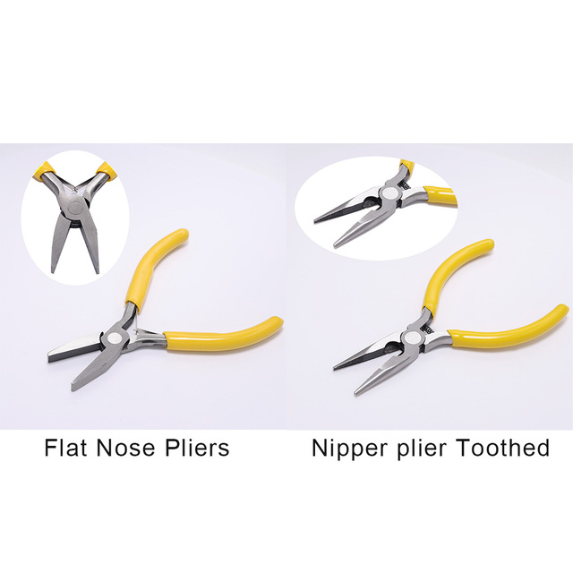 Jewelry Pliers Tools & Equipment Kit Long Needle Round Nose Cutting Wire Pliers For Jewelry Making Handmade Accessories