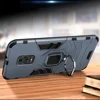 Coque rigide antichoc avec anneau métallique pour Xiaomi, compatible modèles Redmi Note 9 s, 9 s ► Photo 2/6