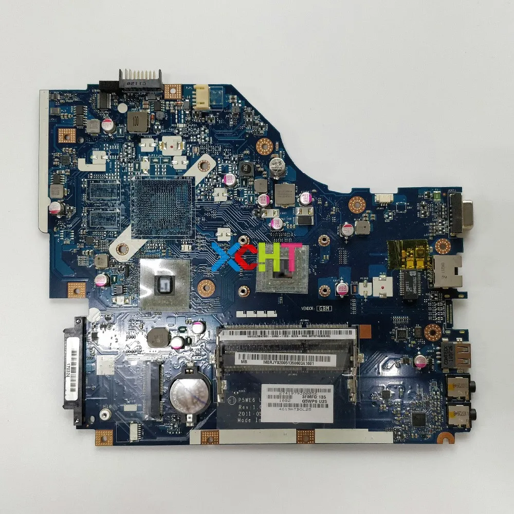 

for Acer Aspire 5253 5250 MBRJY02005 MB.RJY02.005 P5WE6 LA-7092P w E300 CPU PC NoteBook Laptop Motherboard Mainboard