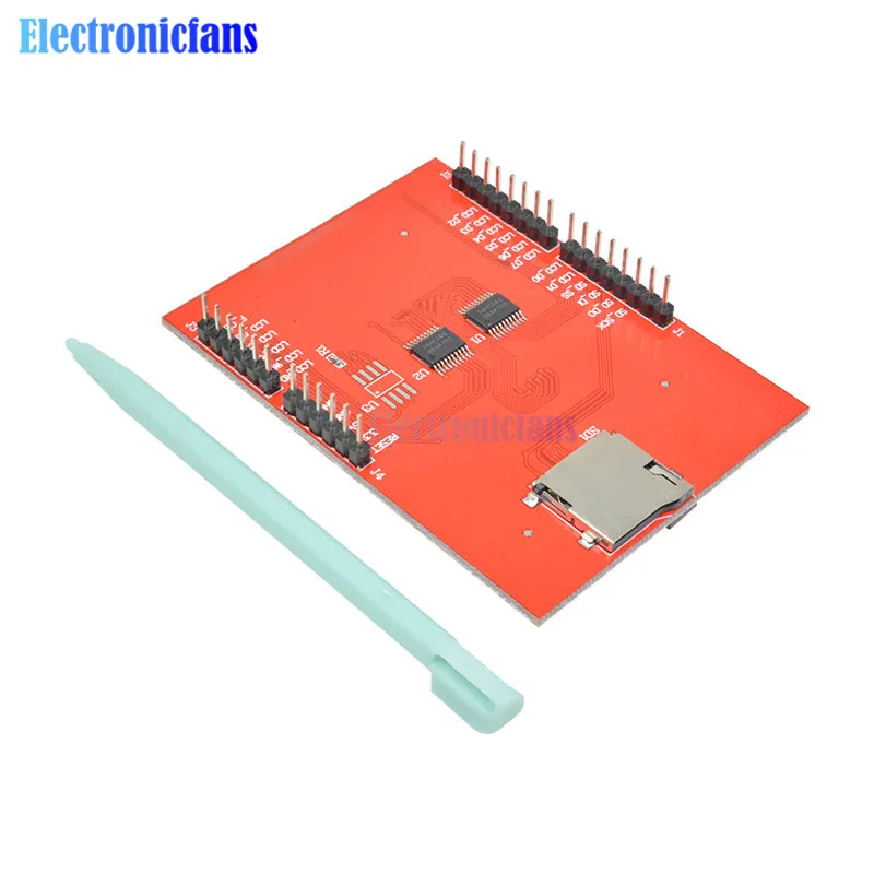 2 4 дюймовый TFT LCD сенсорный экран щит для Arduino UNO R3 Mega2560 ЖК модуль 18 битный 262000