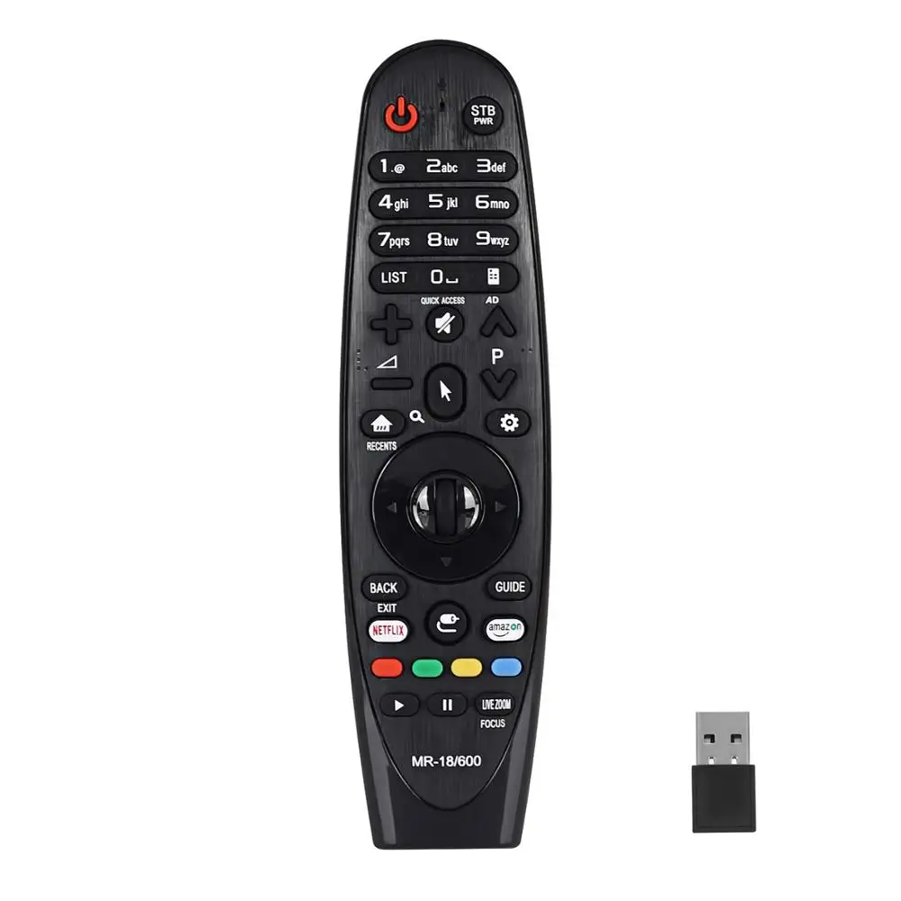 AN-MR600 AM-HR600 Замена для lg Magic 3D Smart TV Remote Control AN-MR650 MR19BA MR18BA 42LF652v LF630V 55UF8507 49UH619V |