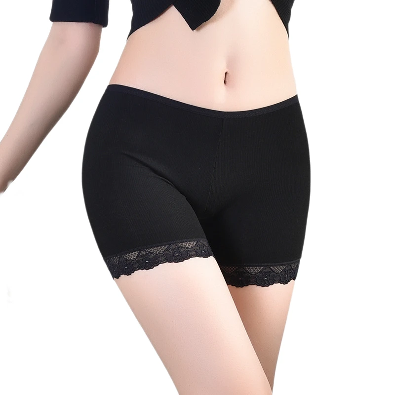 

Soft And Comfortable Cotton Material Safety Pants For Women Panties Plus Big Size High Waist Ladies' Underwear Yalabovso