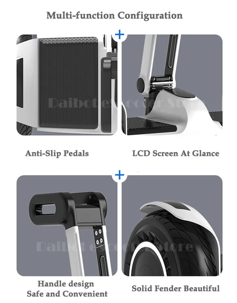 Daibot Portable Electric Scooter Self Balancing Scooters 10 Inch Off Road 250W2 36V Hoverboard For Kids APPBluetooth Speaker   (15)