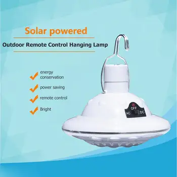 

Hanging Tent Lamp Solar 22LED Outdoor Bulb Light Portable Camping Lantern Light Sensitive Rainproof And Lightning Protection