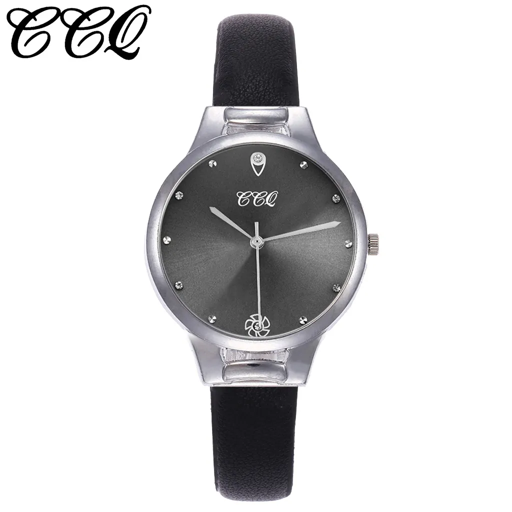 Relogio Feminino, брендовые часы, модные, роскошные, без весов, матовый циферблат, кожаный ремешок, женские кварцевые часы, женские часы, новинка* A