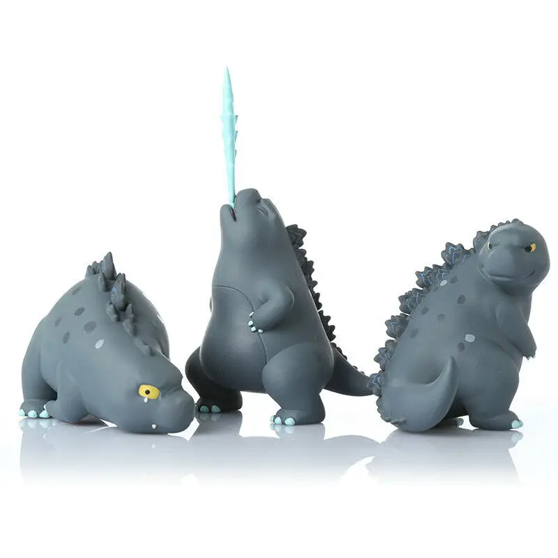12 шт Godzillas 2019 король монстров фильм эксклюзивные милые цифры глухая