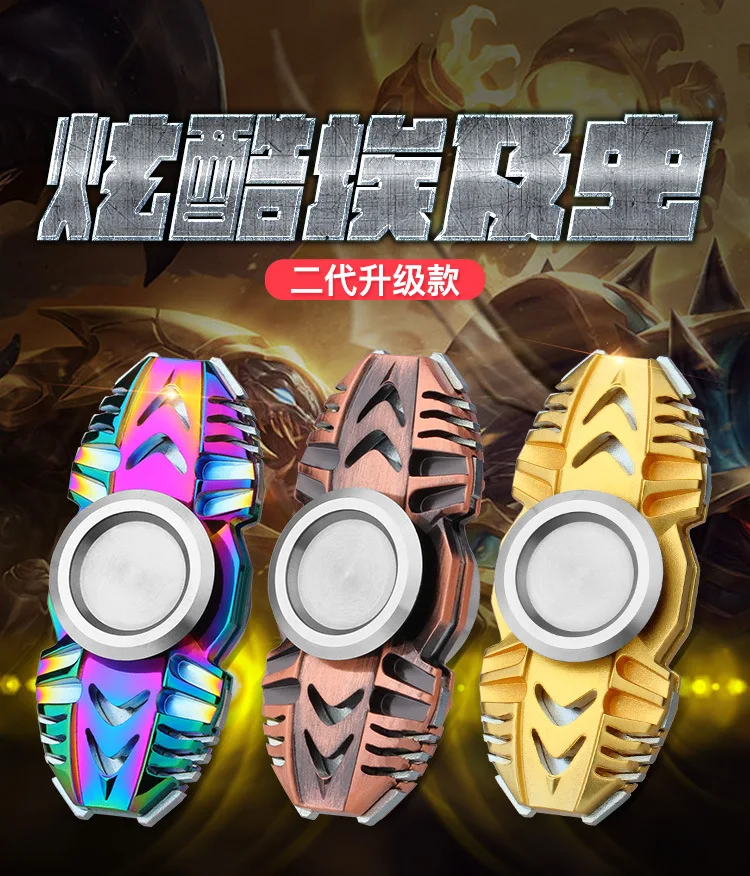 Спиннер EDC палец винт чистая сталь давление снижение гироскоп игрушки | Игрушки и