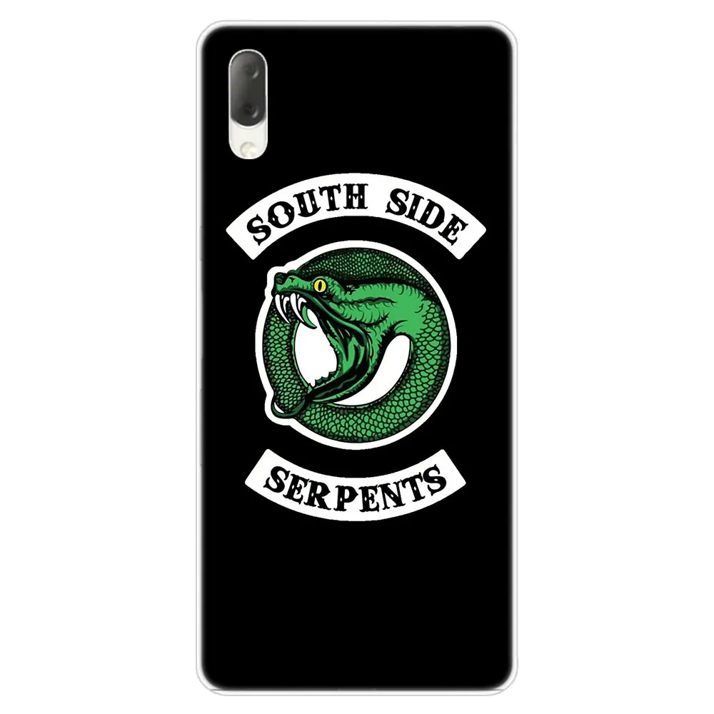 003 Ривердейл Southside Змеи Логотип Чехол для sony Xperia L1 L2 L3 X XA XA1 XA2 ультра E5 XZ XZ1 XZ2 компактный XZ3 M4 Aqua Z3 Z5 - Цвет: 003