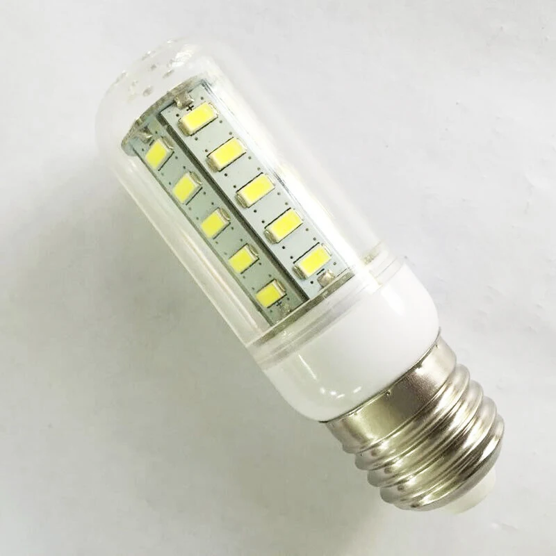 5 Вт E27 светодиодный лампы светильник лампа «Кукуруза» AC220-240v 110v машина для изготовления холодного/теплый белый люстры лампы в форме свечи светодиодный светильник для украшения дома ампулы