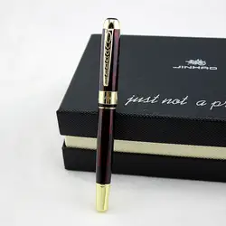 Лидер продаж серебро перьевая ручка Jinhao 250 0,5 мм перо золотой отделкой съемный преобразователь чернил