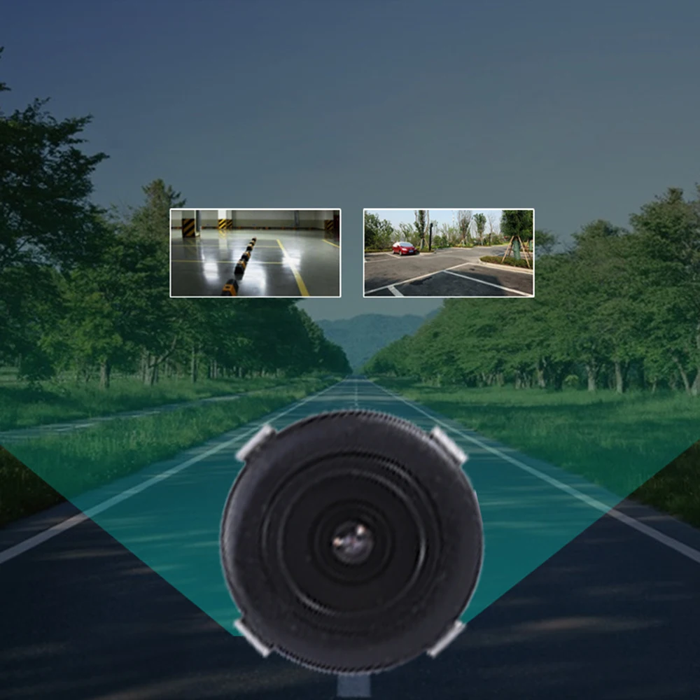Автомобильная камера заднего вида CCD HD ночного видения 360 градусов камера заднего вида автомобиля вид спереди сбоку для фронтальной камеры D2
