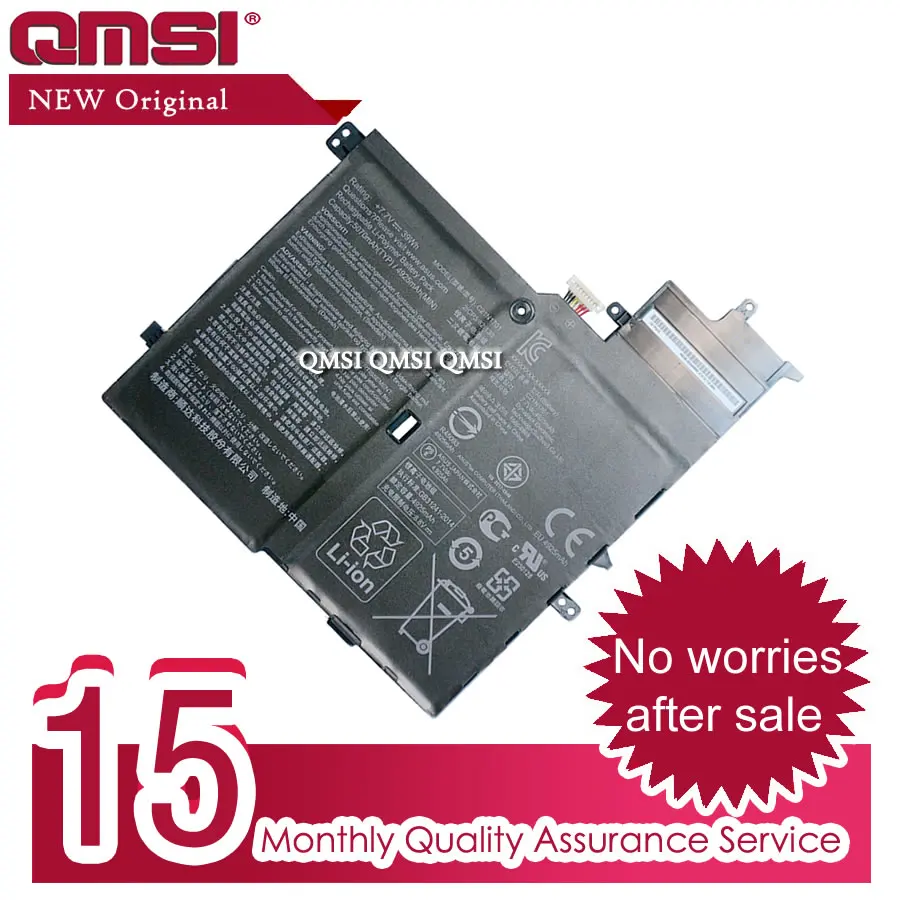 

QMSI Brand new original 7.7V 39WH ASUS VivoBook S14 C21N1701 battery S406UA series notebook computer C21PQC5