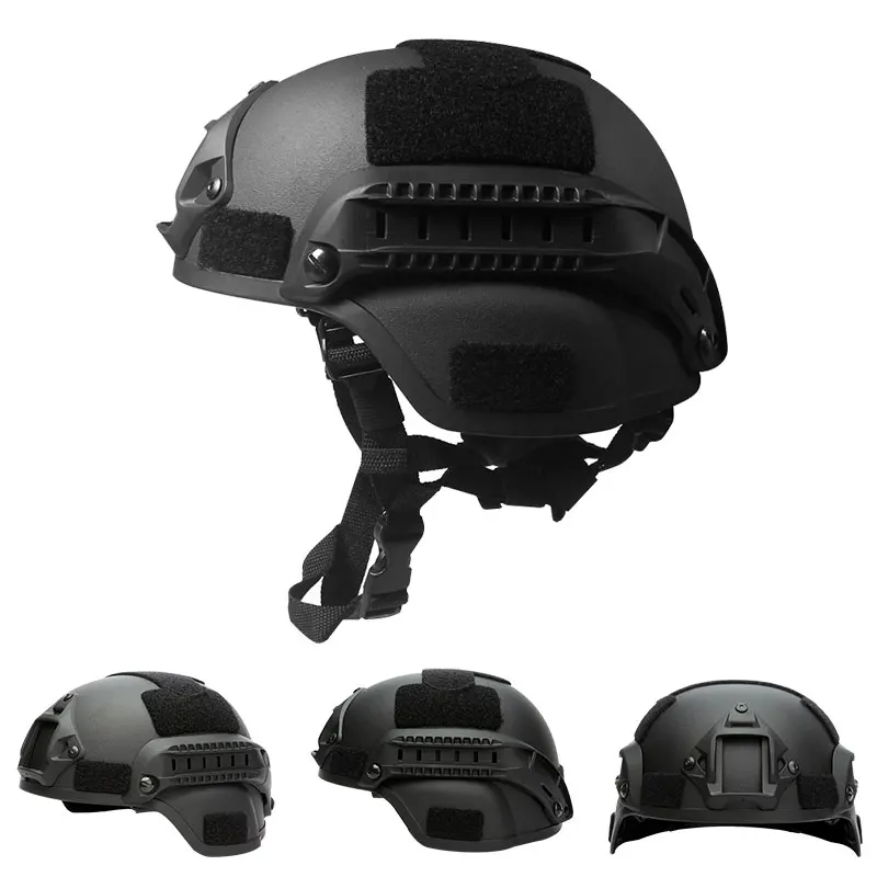 Военный страйкбольный Тактический шлем CS Wargame Army MH FAST Helmet SWAT для стрельбы на