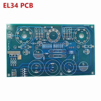 

EL34 PCB EL34B 10w single-ended class A tube amplifier ECC83 12AX7 PCB