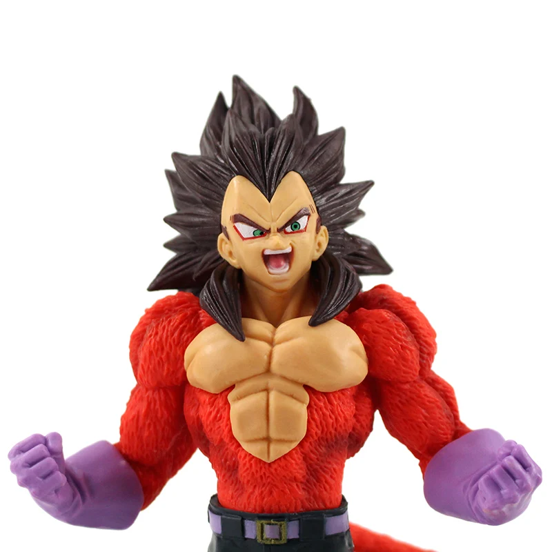 21 см Dragon Ball фигурка Вегета Игрушка Супер Saiyan 4 Вегета аниме модель DBZ кукла