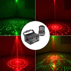 Mini lampe Laser UV USB à 120 motifs, projecteur de nuit ciel étoilé, 8 trous, Disco DJ fête mariage 