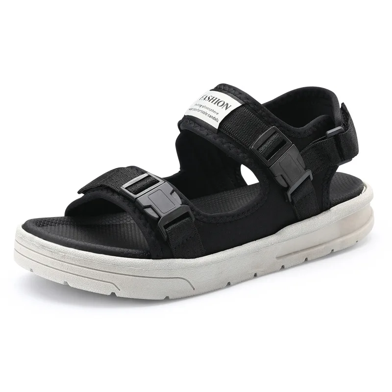 Мужские пляжные сандалии с толстой подошвой лето 2020 мужская обувь модные мужские