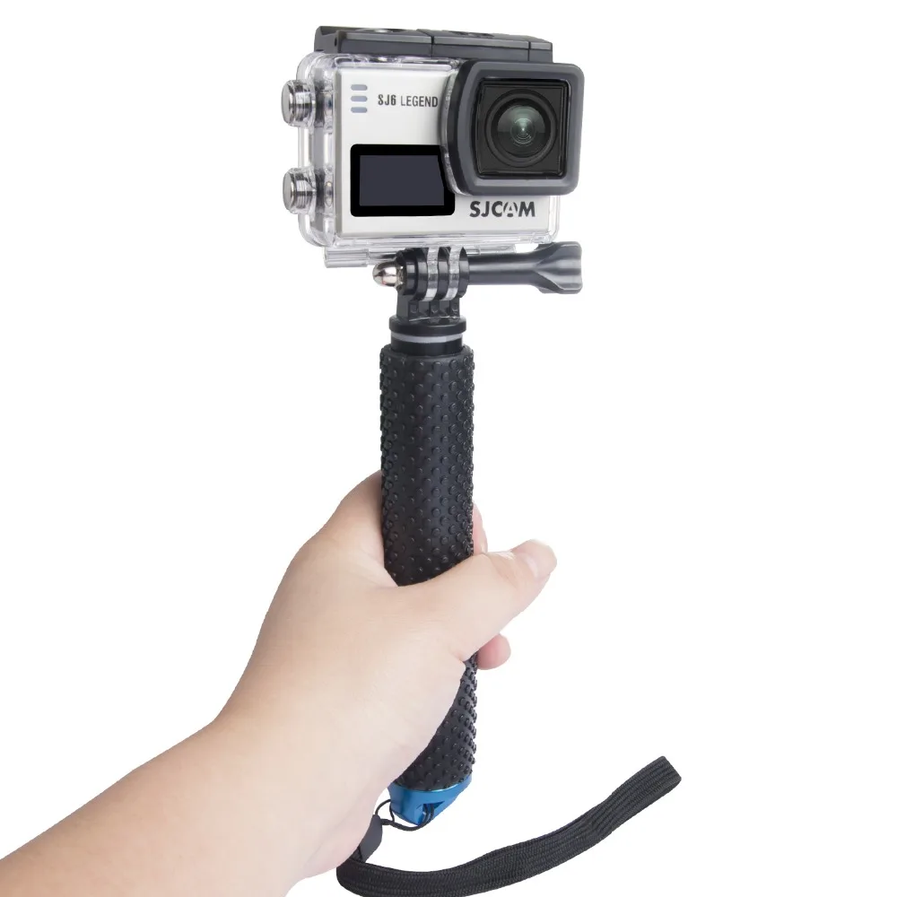 Дешевый Sjcam алюминиевый ручной монопод для селфи для Sjcam M20 SJ6 Legend SJ7 Star Аксессуары для экшн-камер