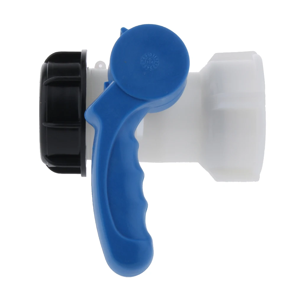 IBC Tote Tank Valve Hose Fittings Adapter with Switch for Yard Water Tap Hose Connector Accessories, DN50 75mm/2.95 inch
