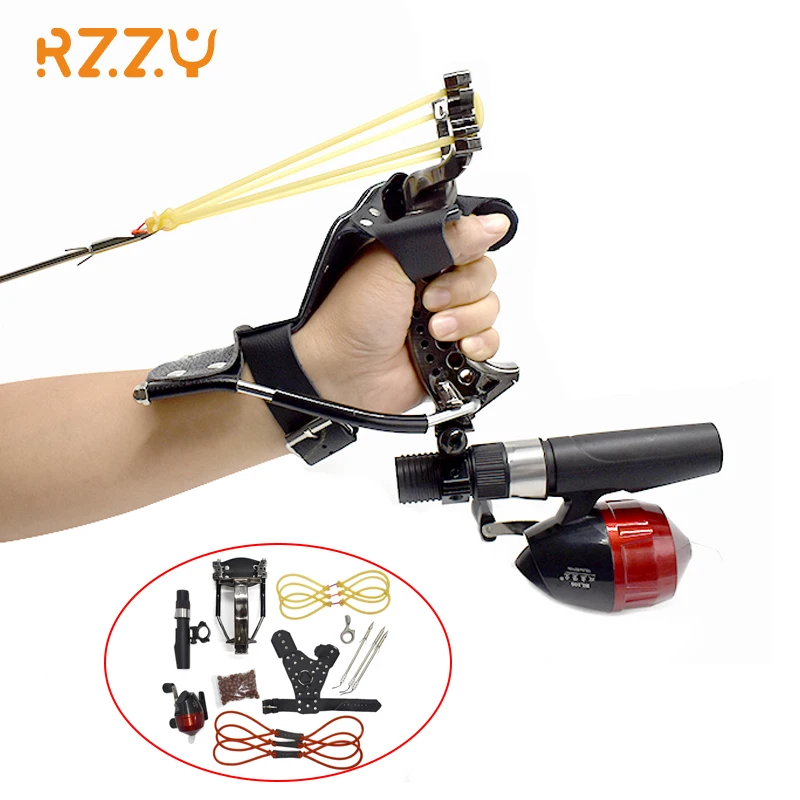 Powerful Outdoor Fishing Slingshot Set Upgrade Professional