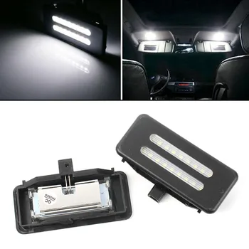 

For BMW E90 E91 3 Series Sedan Wagon / E92 Coupe & E60 E61 5 Series White Error Free LED Vanity Car Front Interior Lights Lamp