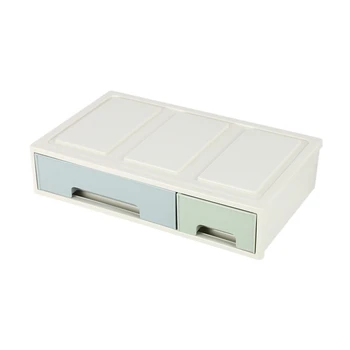 

Monitor Stand Holder Bracket with Office Drawer Storage Box Organizer Drawer Organizer for Desktop