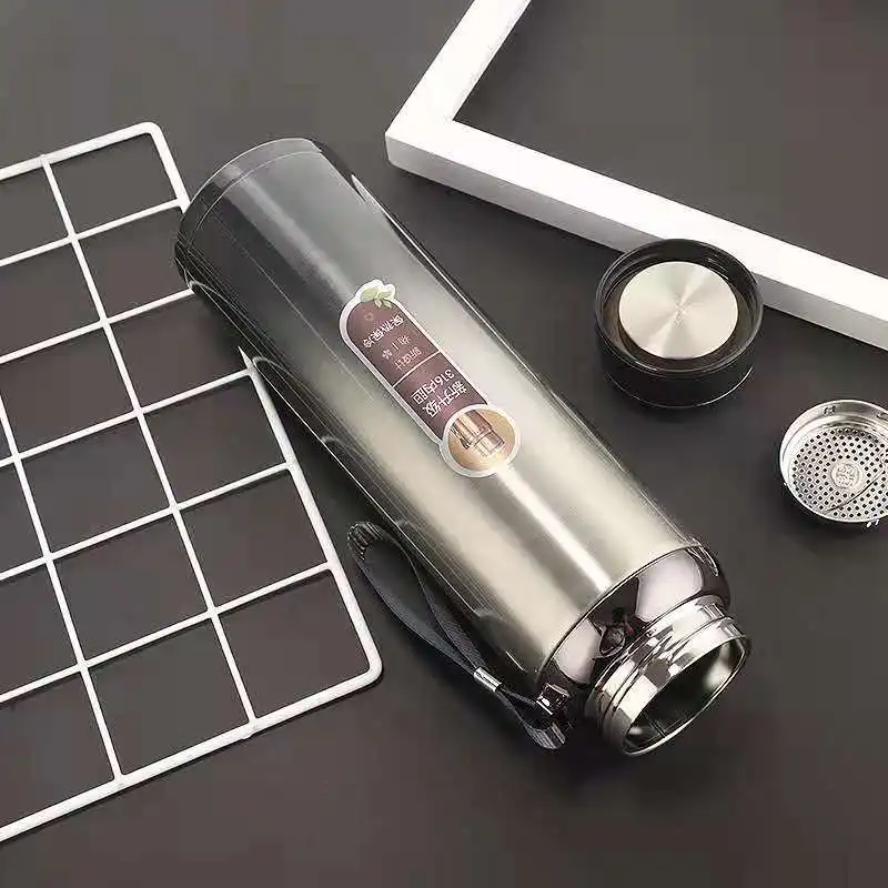 800Ml Stainless Steel Water Bottle Large Capacity Double Wall Thermos Bottle Outdoor Vacuum Water Flask Thermal Insulated Cup Hot And Cold Water Bottle