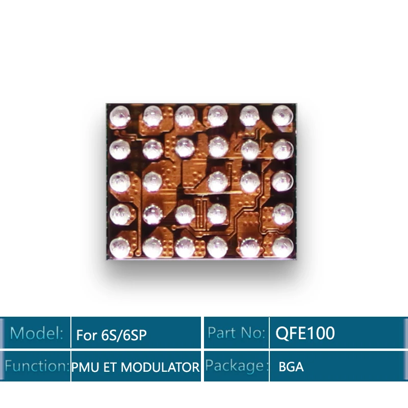 5 шт.-30 шт./лот QFE1100 U_QPT_RF для iPhone 6s/6s plus/6s plus PMU ET модулятор чип IC