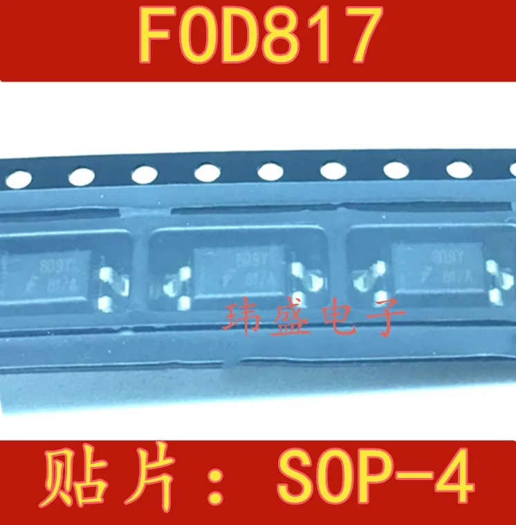 10 шт. FOD817C лапками углублением SOP-4 FOD817 | Автомобили и мотоциклы
