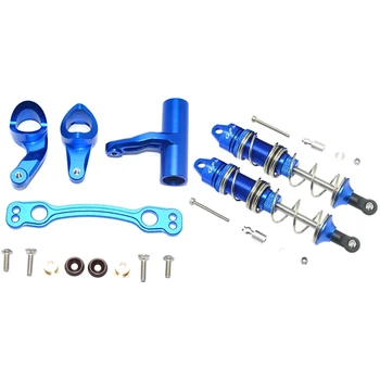 

1 set Aluminum Alloy Steering Assembly & 2pcs 115mm Metal Front Shock Absorber Damper for ARRMA 1/8 KRATON OUTCAST