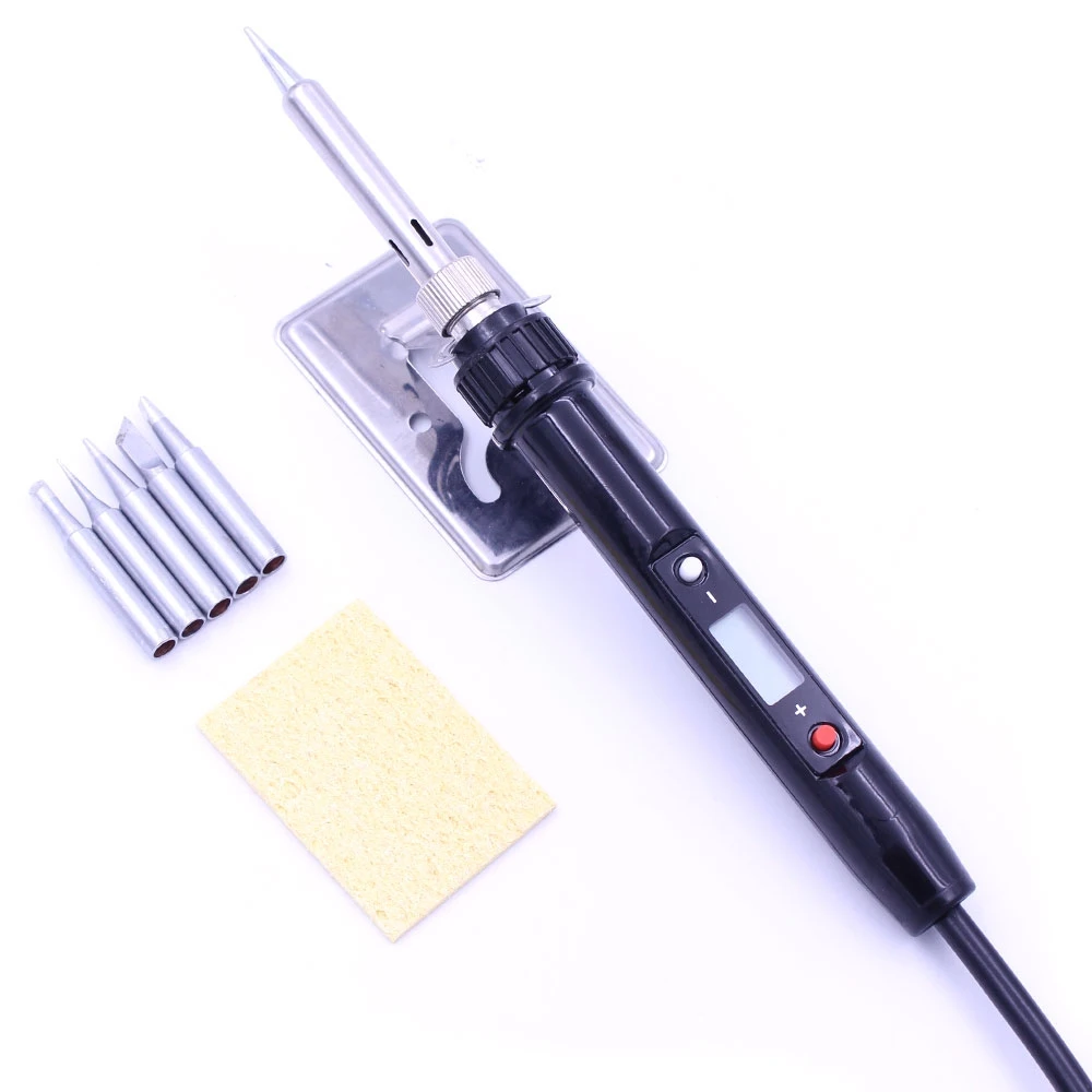

Internal Heat Type 80W Digital Display Soldering Iron Electric Soldering Iron Lead-free Mini Solderin Welding Rework Repair Tool