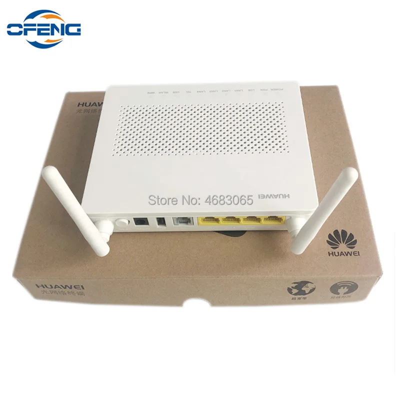 

Huawei optical network terminal HG8546M GPON ONU 1GE+3FE+Voice+USB+WIFI English version 100% New fiber optic network router