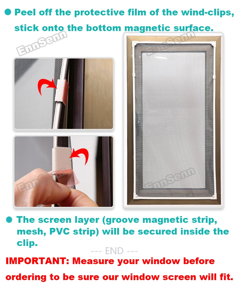 Невидимая москитная сетка для экрана от мух, на заказ Сделай Сам Магнитный оконный экран подходит для окон любого размера Съемный и моющийся