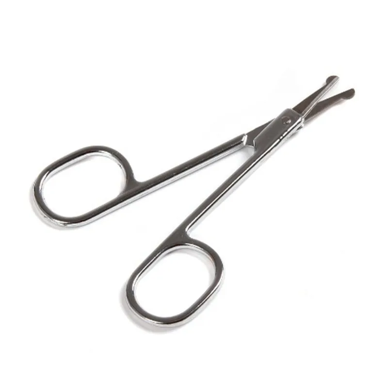 1 шт. Нержавеющая сталь ножницы для стрижки бровей Бритва Ножи Машинка удаления