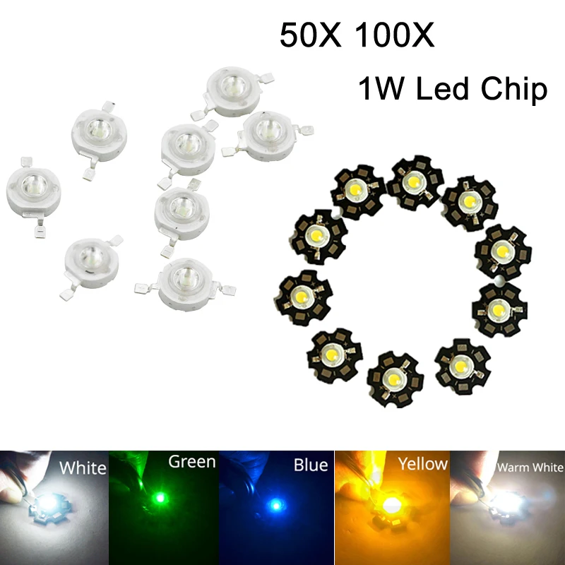 warm white 220-240LM High Power LED 10x 3W Beads LED pure white