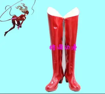 

Persona 5 Anne Takamaki Panther Women Cosplay Shoes Boots Customized Size