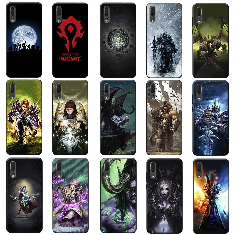 Soft Silicone Phone Case for huawei mate 30 pro p20 p30 lite 20 World of Warcraft |