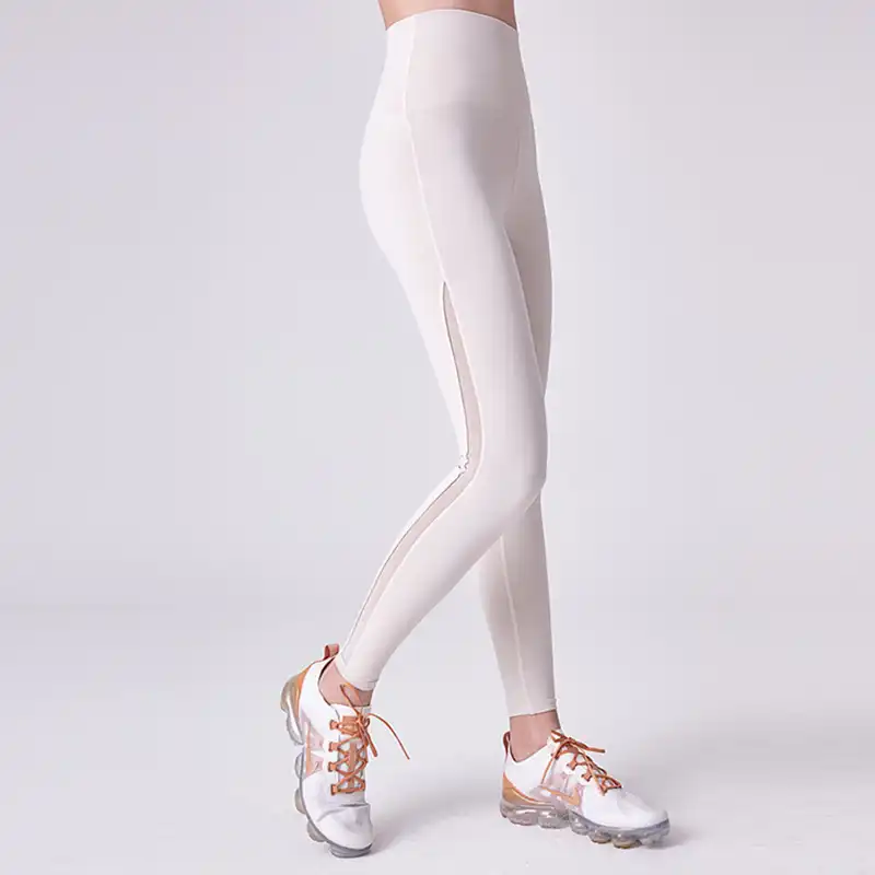 running tights with mesh panels