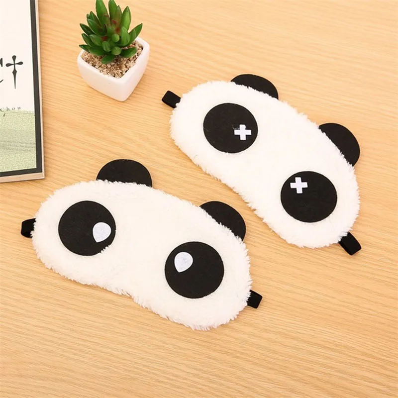 1PC Cartoon Panda sleep masks for Eye Relax sleeping Travel Sleep Aids  eye mask Patch Shading Eye Masks sleeping mask Bandage