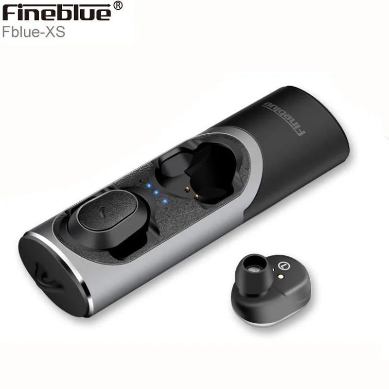 Fineblue XS Mini Dual ear Беспроводная Bluetooth 5,0 Bass гарнитура вкладыши Звук бинауральные наушники с магнитной зарядной розеткой 580 м