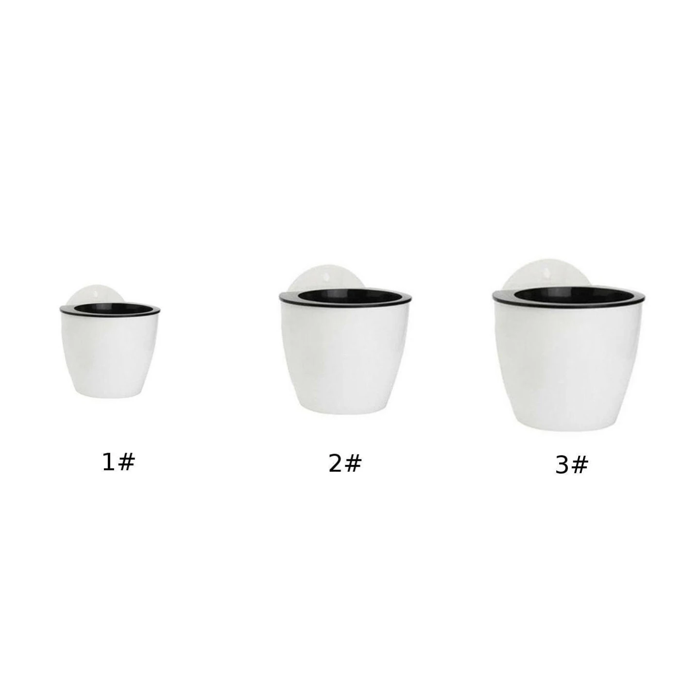 Resin Self-watering Plant Flower Pot Wall Hanging Planter House Garden Decor New