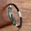 Green Stone-Silver