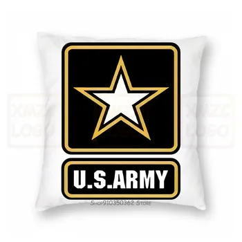 

Us Army Crest Adults Pillow case Army Star Logo On Left Chest Women Men