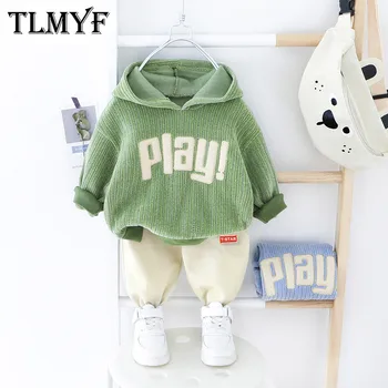 

Baby Boy 2 pc/set lovely leisure Hoodie and pants Spring wear 20200312-6