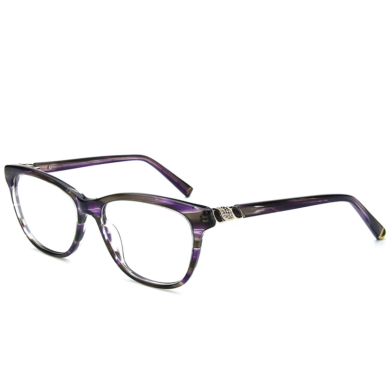 Зеноттические черные ацетатные очки по рецепту женские оптические очки в оправе при близорукости фотохромные очки прозрачные поддельные очки